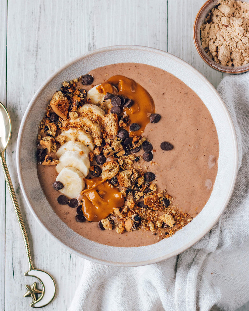 COOKIE DOUGH PROTEIN SMOOTHIE BOWL | Tropeaka