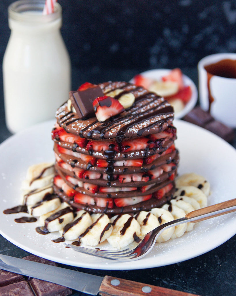 CHOC PROTEIN PANCAKES
  
  
  
    | Tropeaka