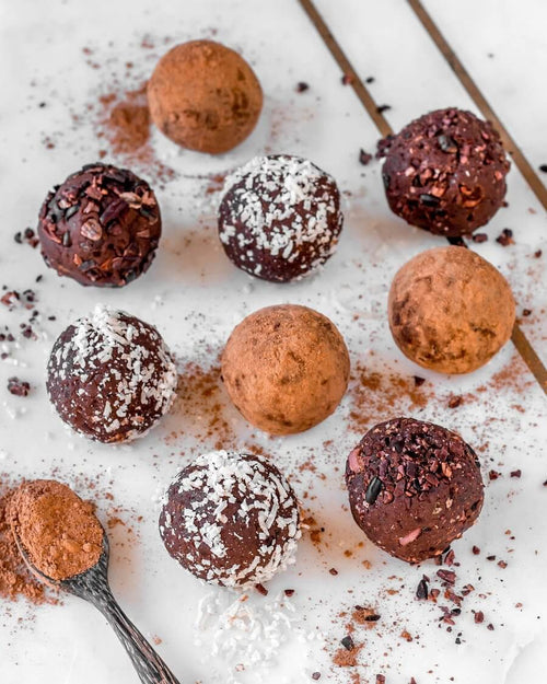 Choc Fudge Protein Balls