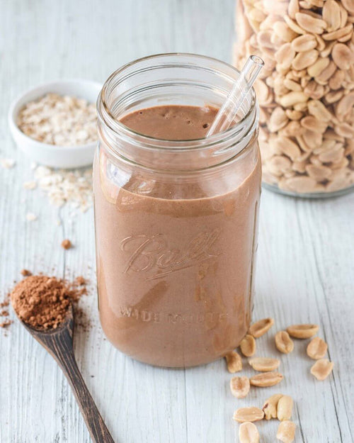 Choc PB Oatmeal Protein Smoothie