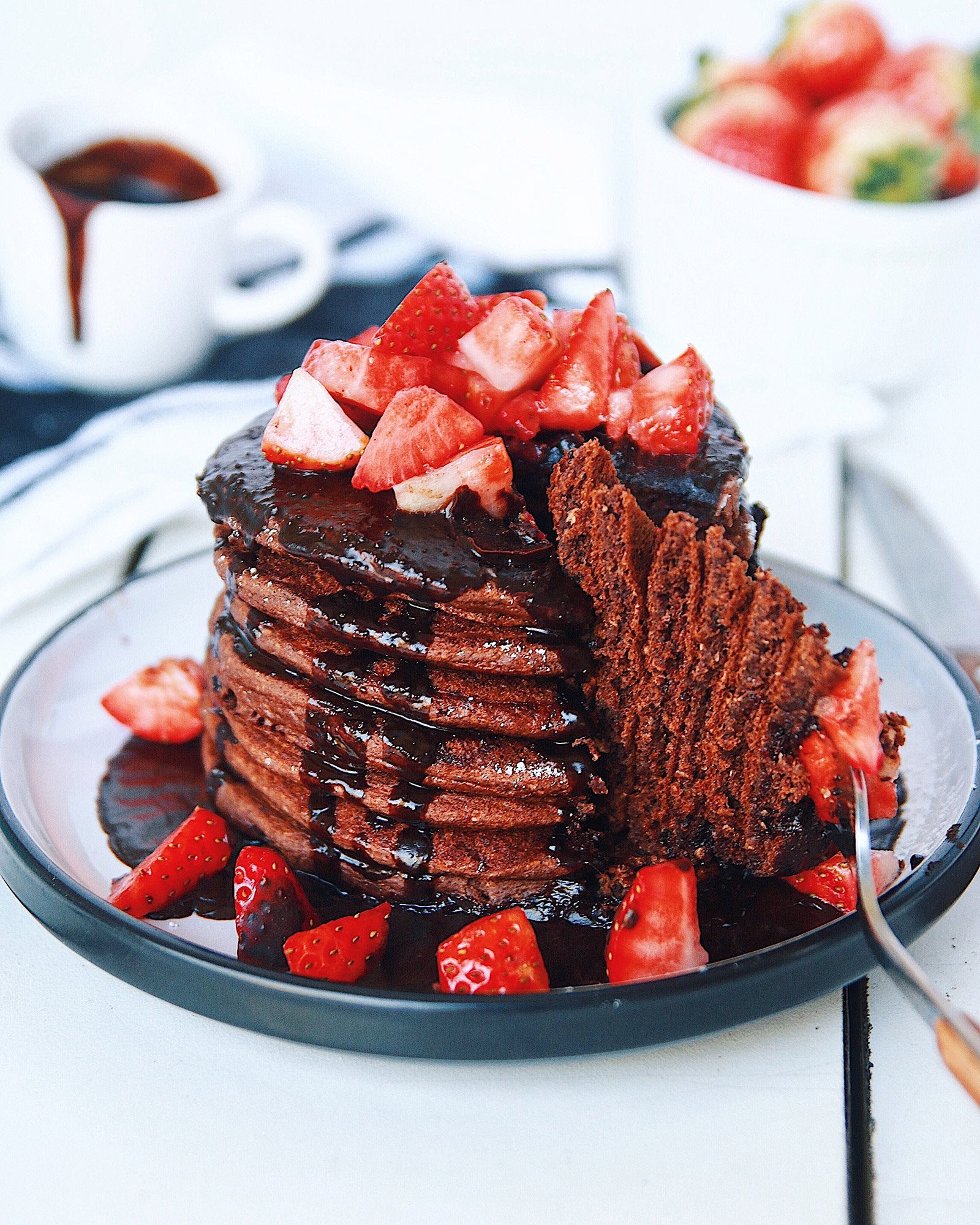 CHOCOLATE PANCAKES