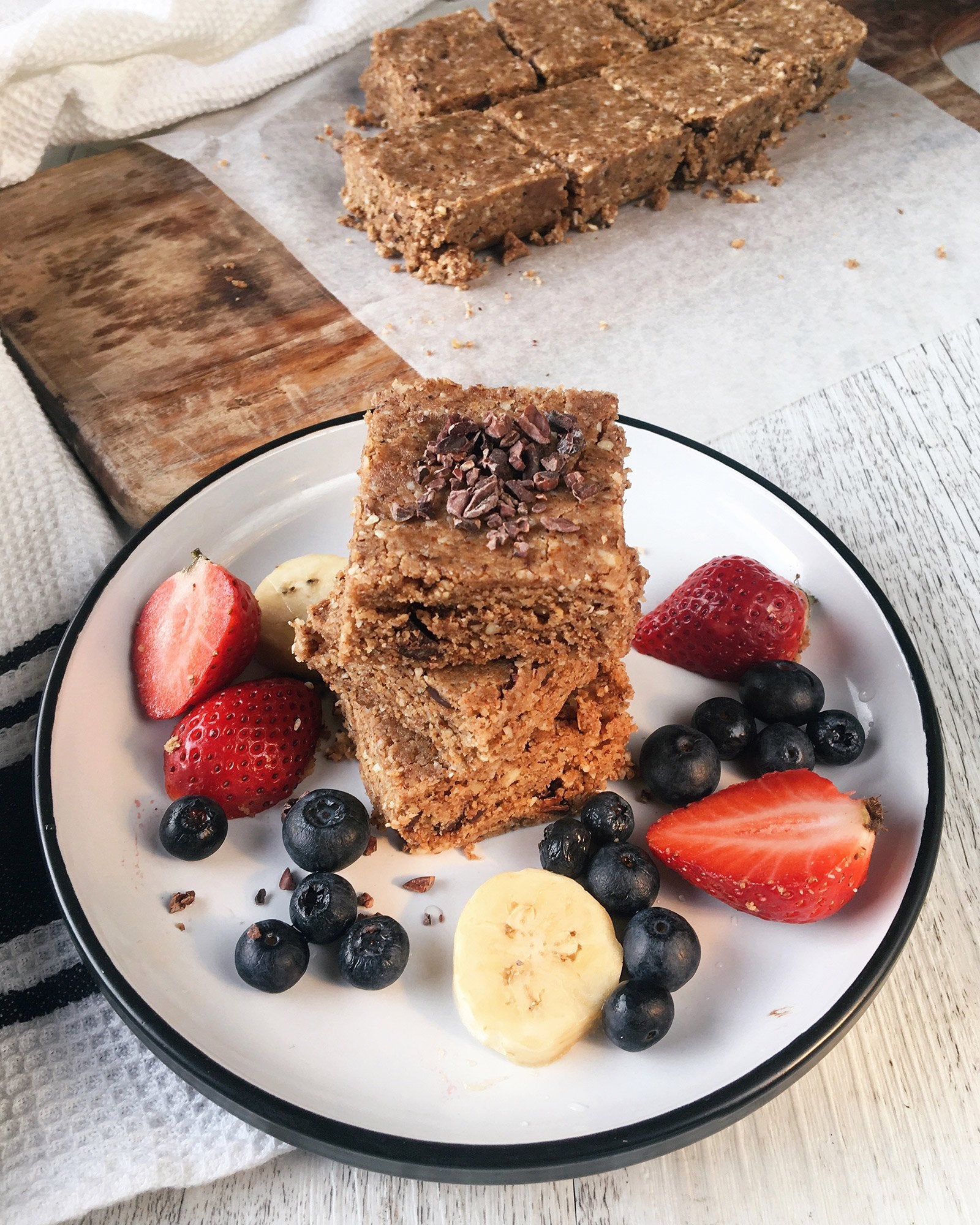 COCONUT & ALMOND CHOC CHIP PROTEIN SLICE