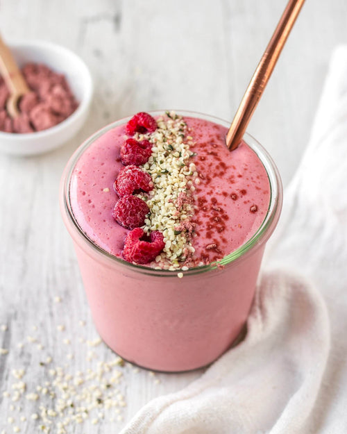 RASPBERRY MANGO SMOOTHIE