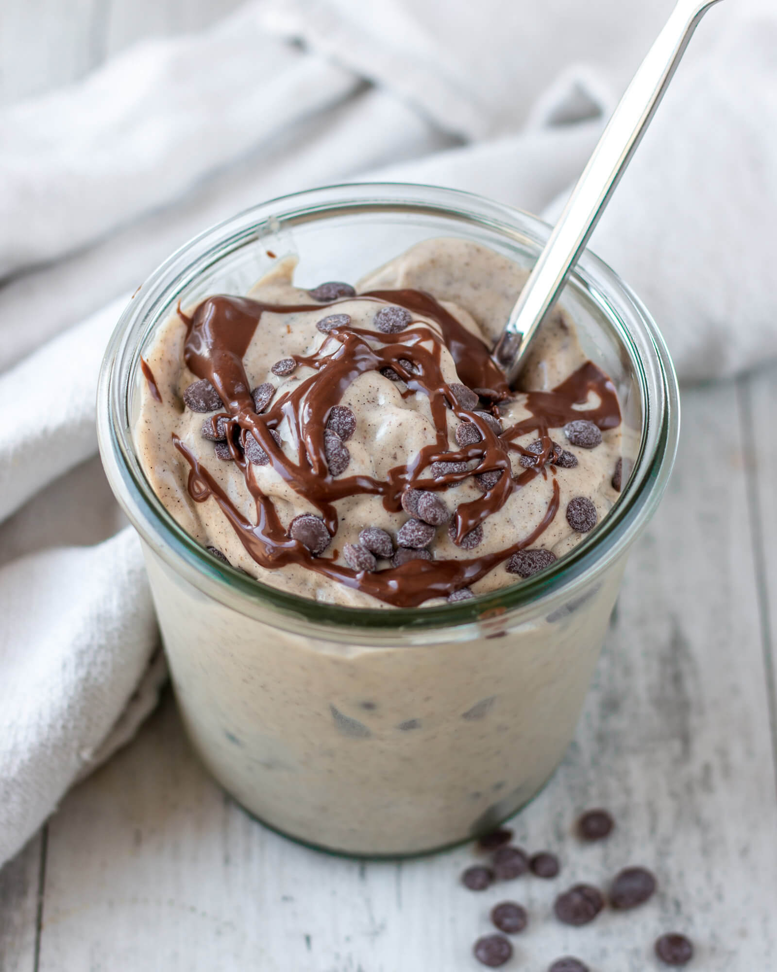 VANILLA CHOC CHIP PROTEIN NICECREAM