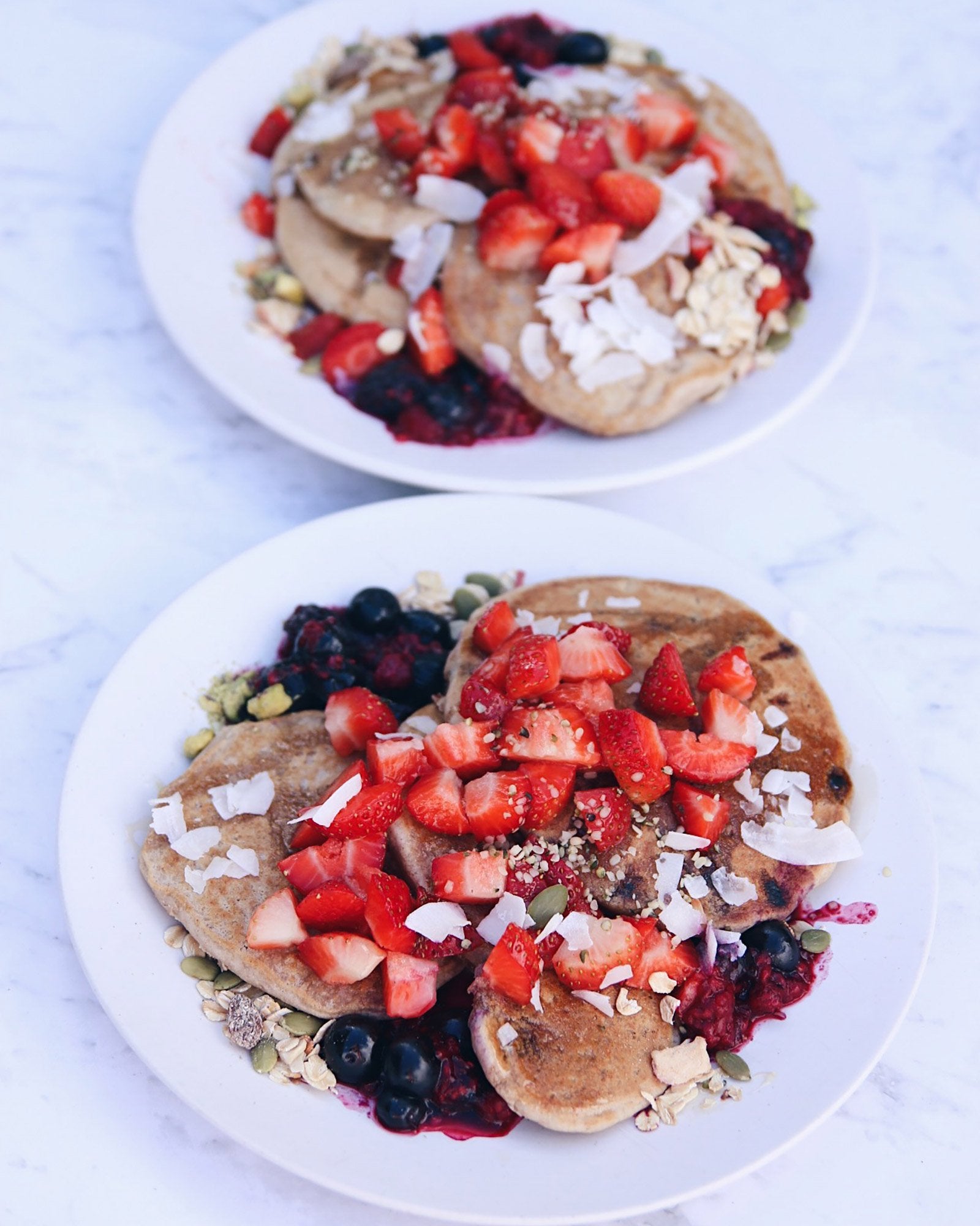 VANILLA PROTEIN PANCAKES