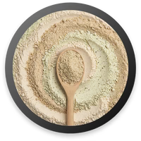 Tri-Blend ProteinPea Protein Isolate*, Sprouted Brown Rice Protein*, Pumpkin Seed Protein